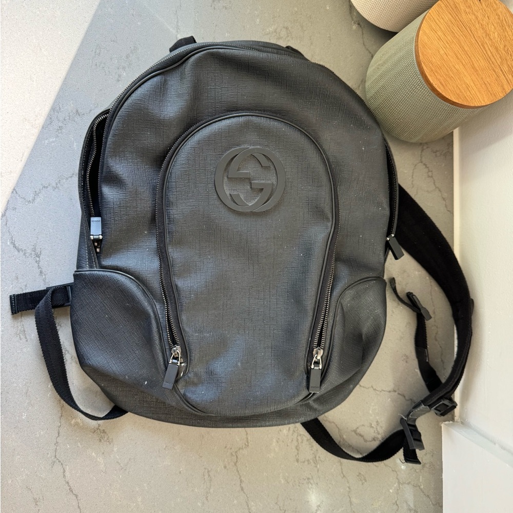 Gucci Interlocking G Backpack - image 3